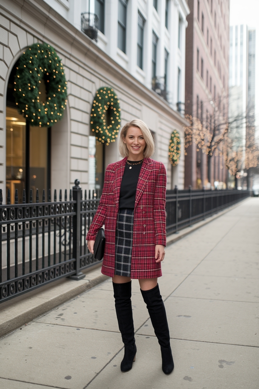 Christmas Party Outfits Work: Professional Yet Stylish outfit idea