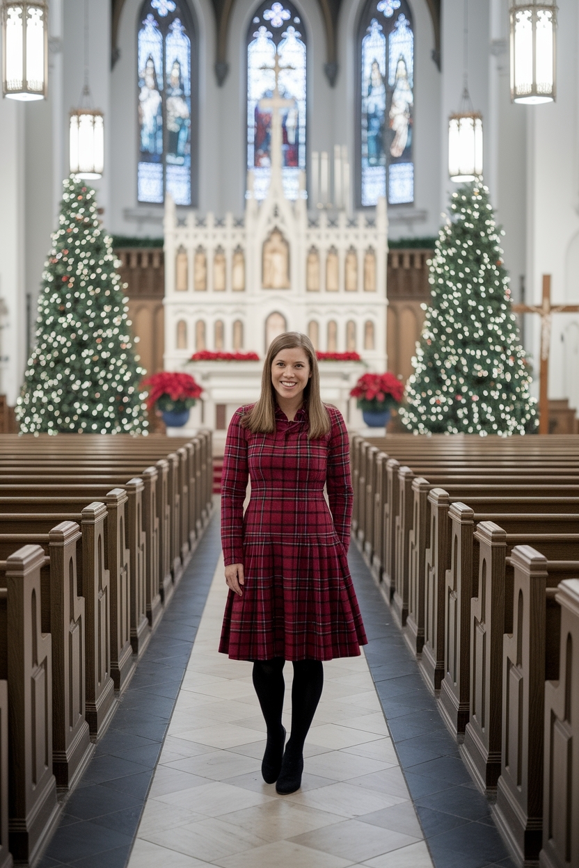 Festive Christmas Sunday Outfit Church Ideas to Try outfit idea