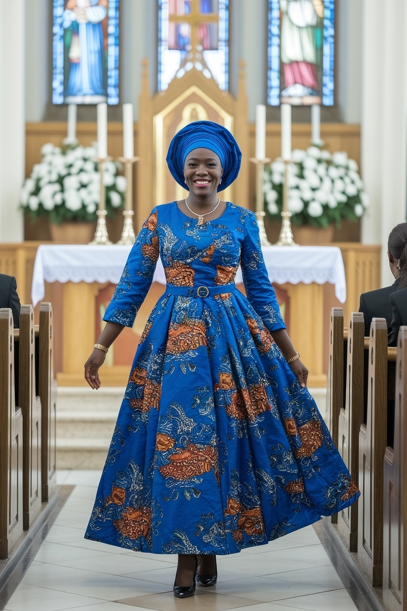 Church Outfit for Women in Nigeria: Cultural Chic and Modern outfit idea