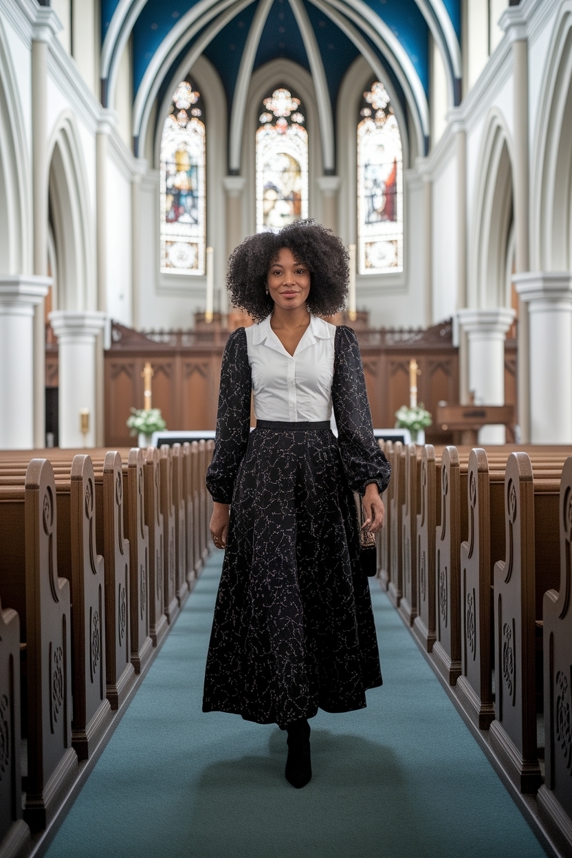 Church Outfit Idea Black Women: Timeless and Stylish Options outfit idea