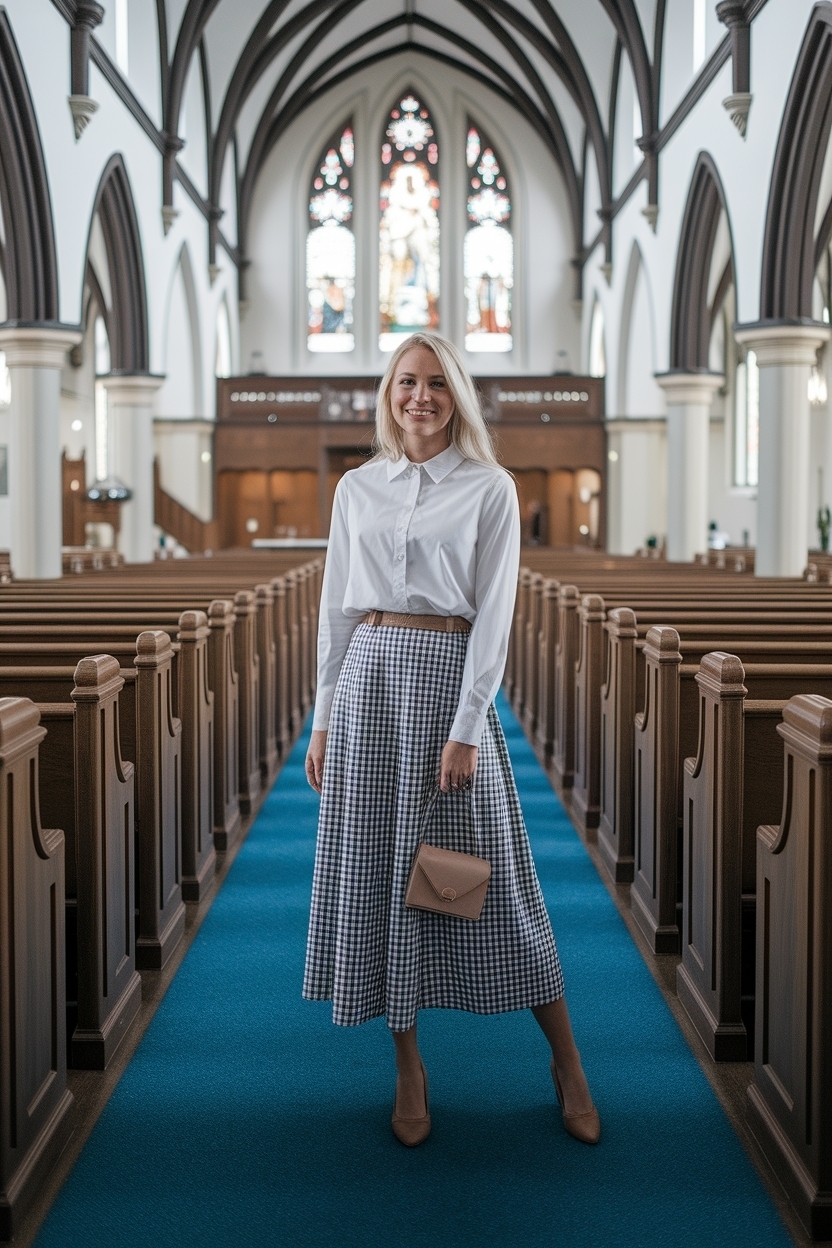 Church Outfit Ideas for Women: Graceful and Modest Fashion outfit idea