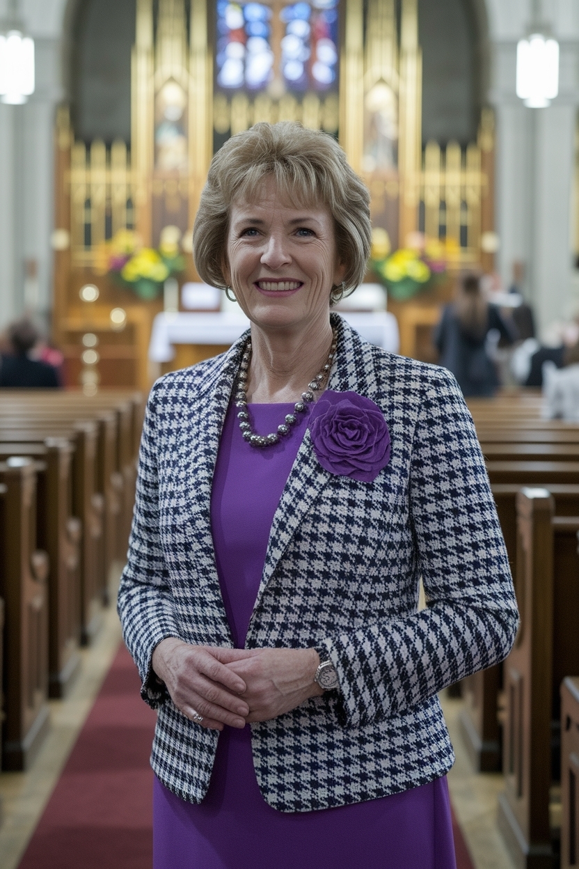 Church Outfit Women Over 40: Elegant and Modest Attire outfit idea