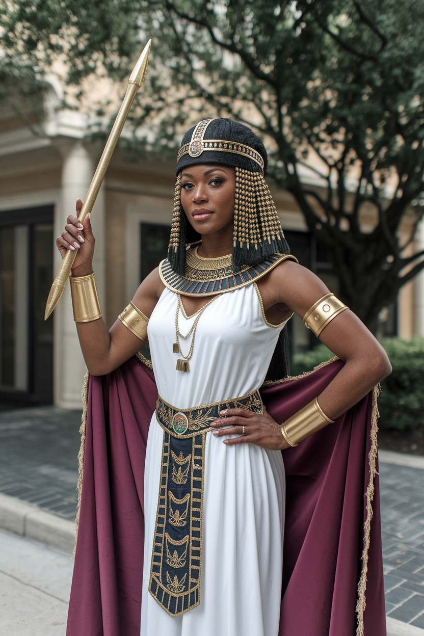 Stunning Cleopatra Halloween Costumes for Black Women