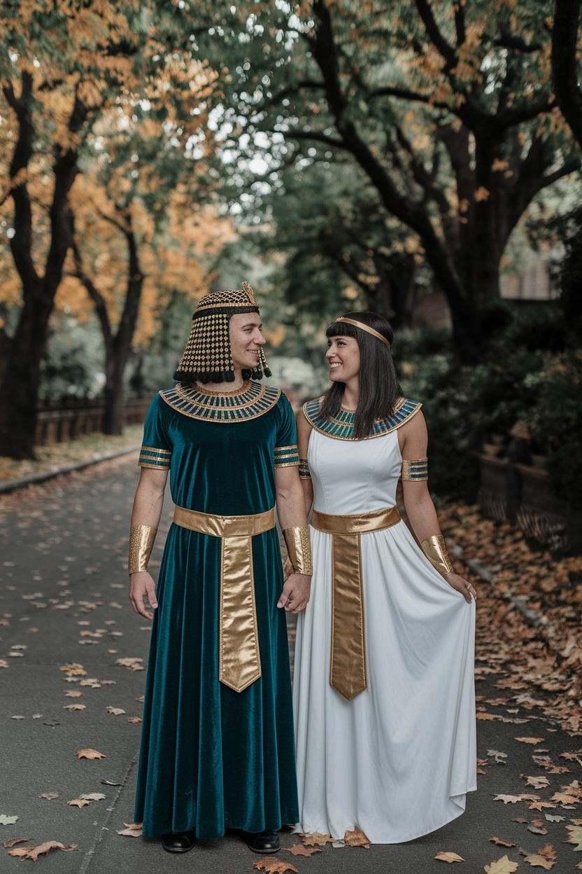 Stunning Cleopatra Halloween Costume Ideas for Couples