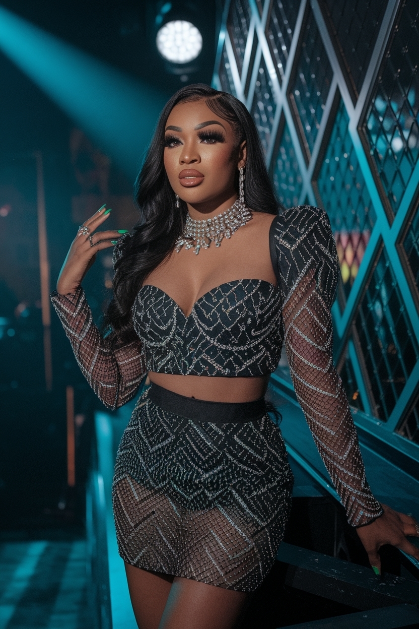 Club Outfits for Women Night Baddie in N: Local Trends outfit idea