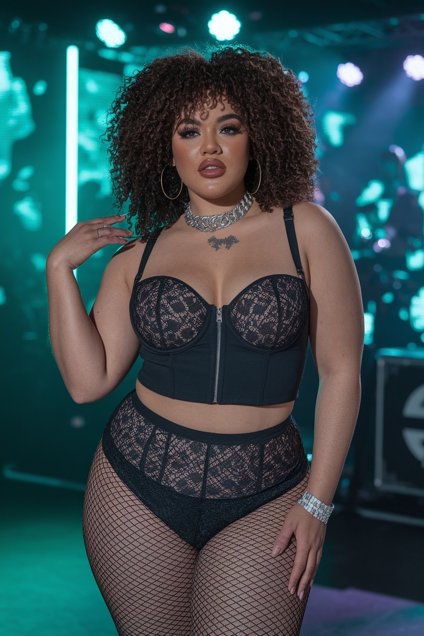 Club Outfits for Women Plus Size: Night Out Fashion Ideas outfit idea