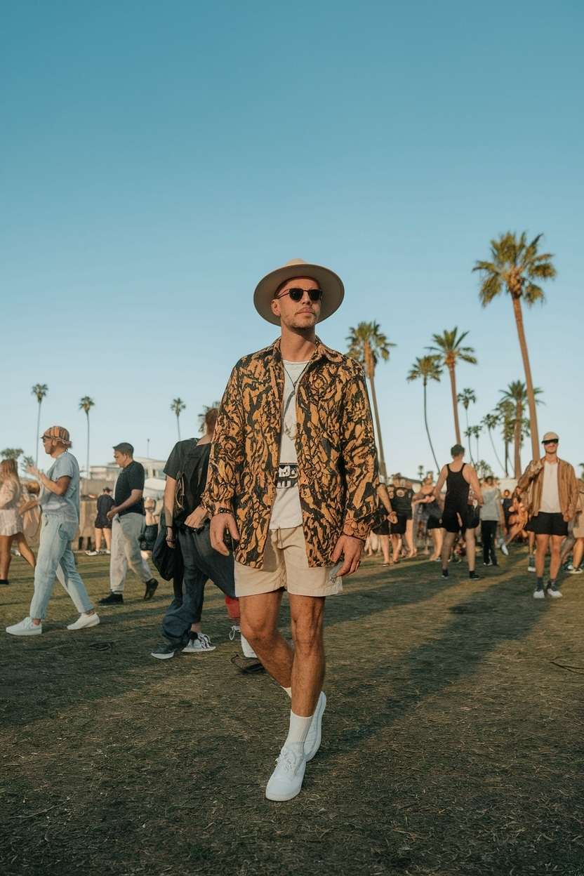 Coachella Outfit Men Festival Fashion for Trendy Looks outfit idea