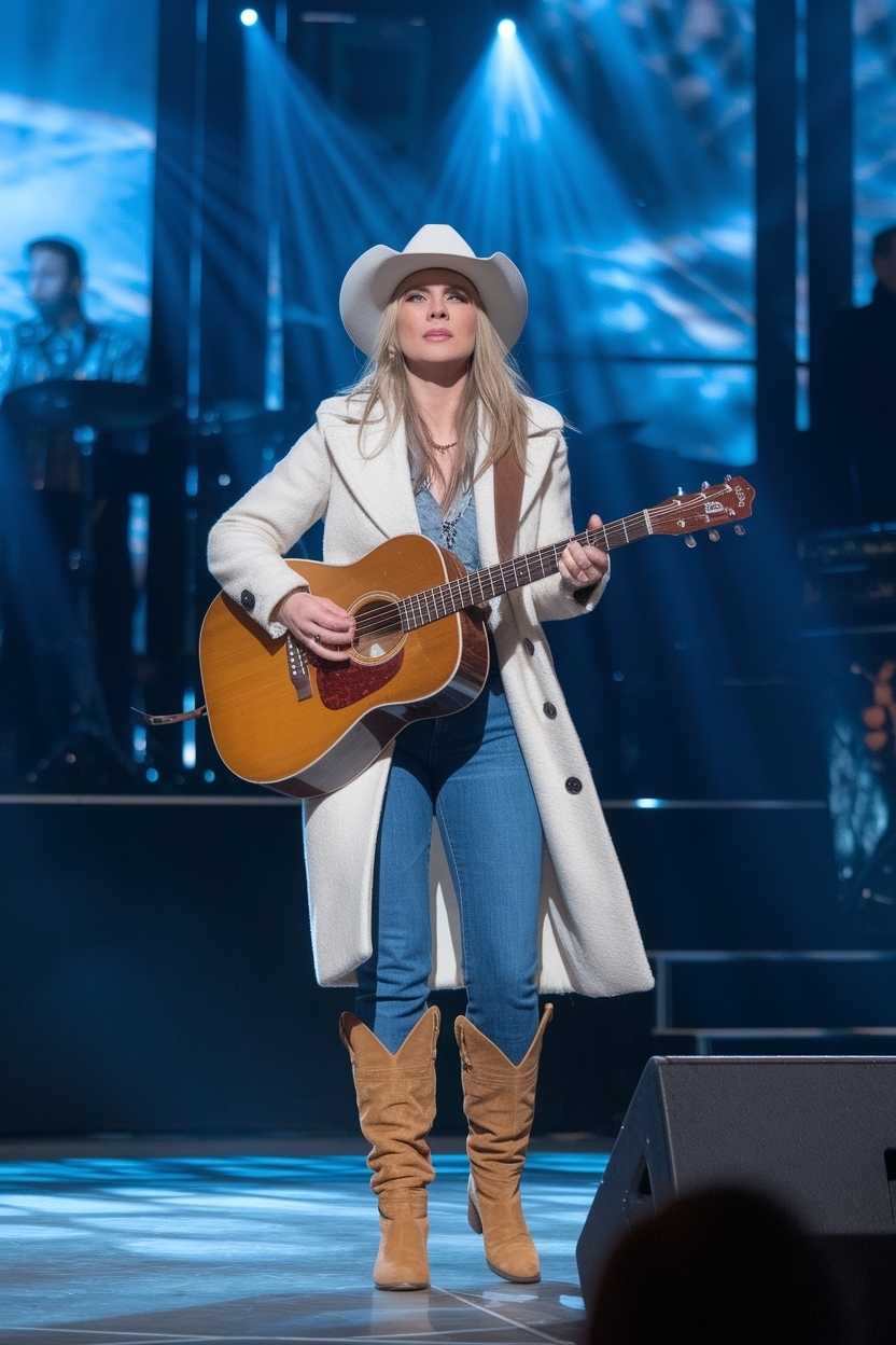 Cold Weather Country Concert Outfit: Fashion Essentials to Pack outfit idea