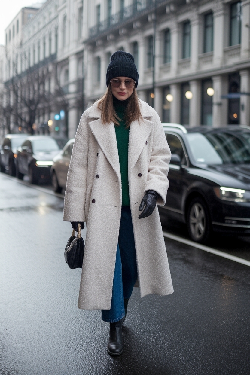 Cold Weather Outfits Street Style: Chic and Cozy Looks outfit idea
