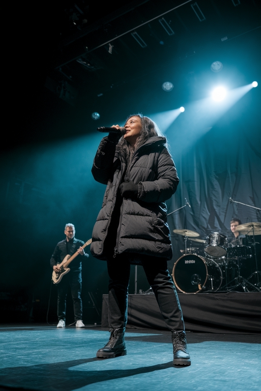 Concert Outfit Black Women Winter: Fashion for the Stage outfit idea