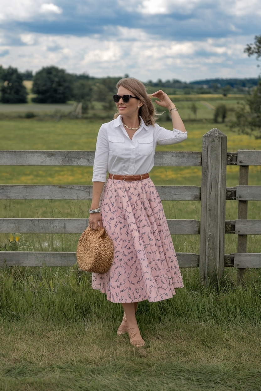 Country Side Dress to Impress Outfit for Your Next Event outfit idea