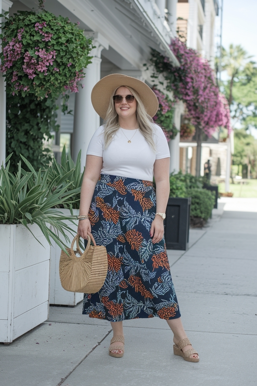 Trendy Curvy Summer Outfits Casual Plus Size Must-Haves outfit idea