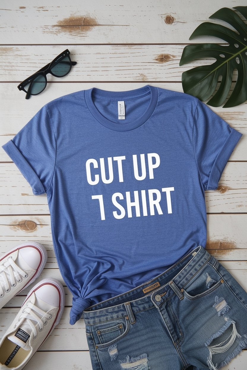 Cut Up T Shirt DIY: Transform Your Wardrobe outfit idea
