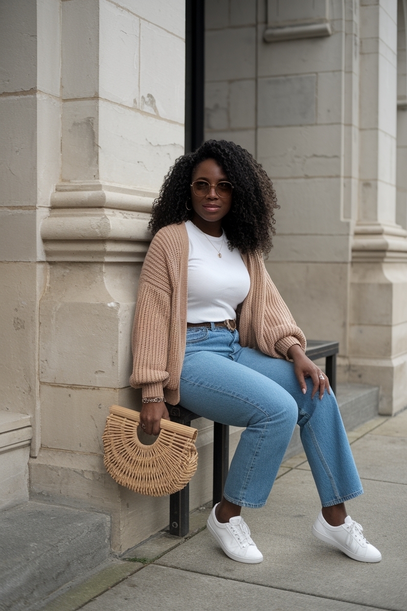 Cute Comfy Outfits Black Women Need for Relaxed Days outfit idea