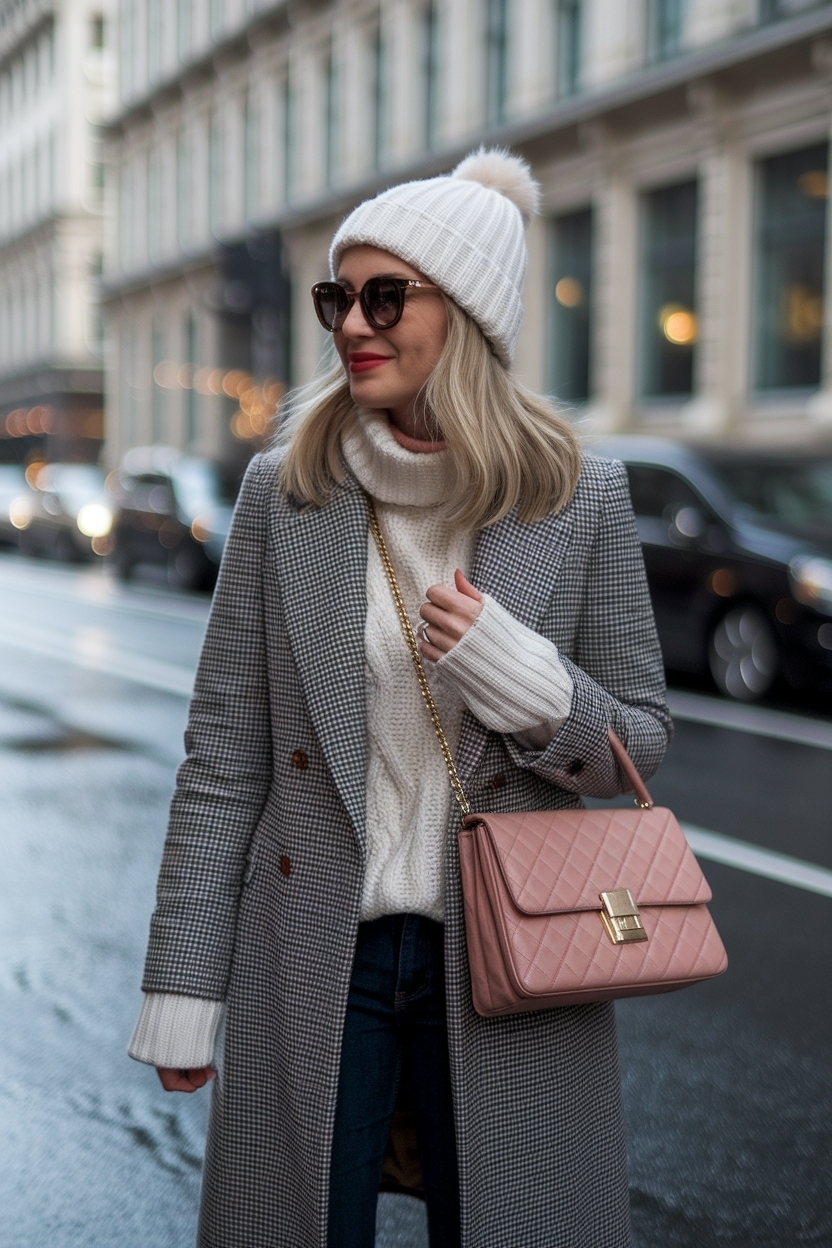 Cute Outfits for Cold Weather: Stylish Layers for Winter outfit idea