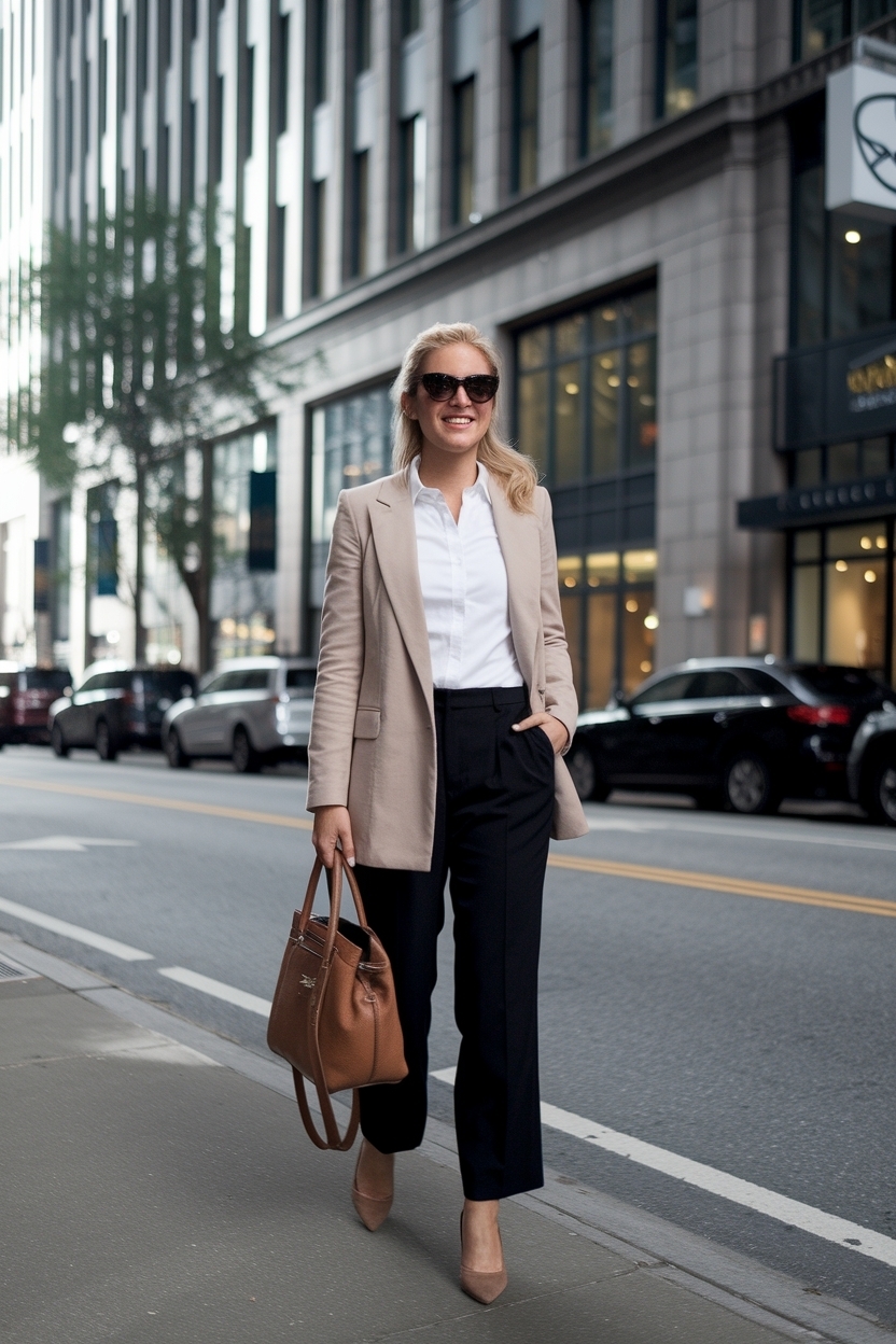 Cute Work Outfits Business Casual for a Fun Office Look outfit idea