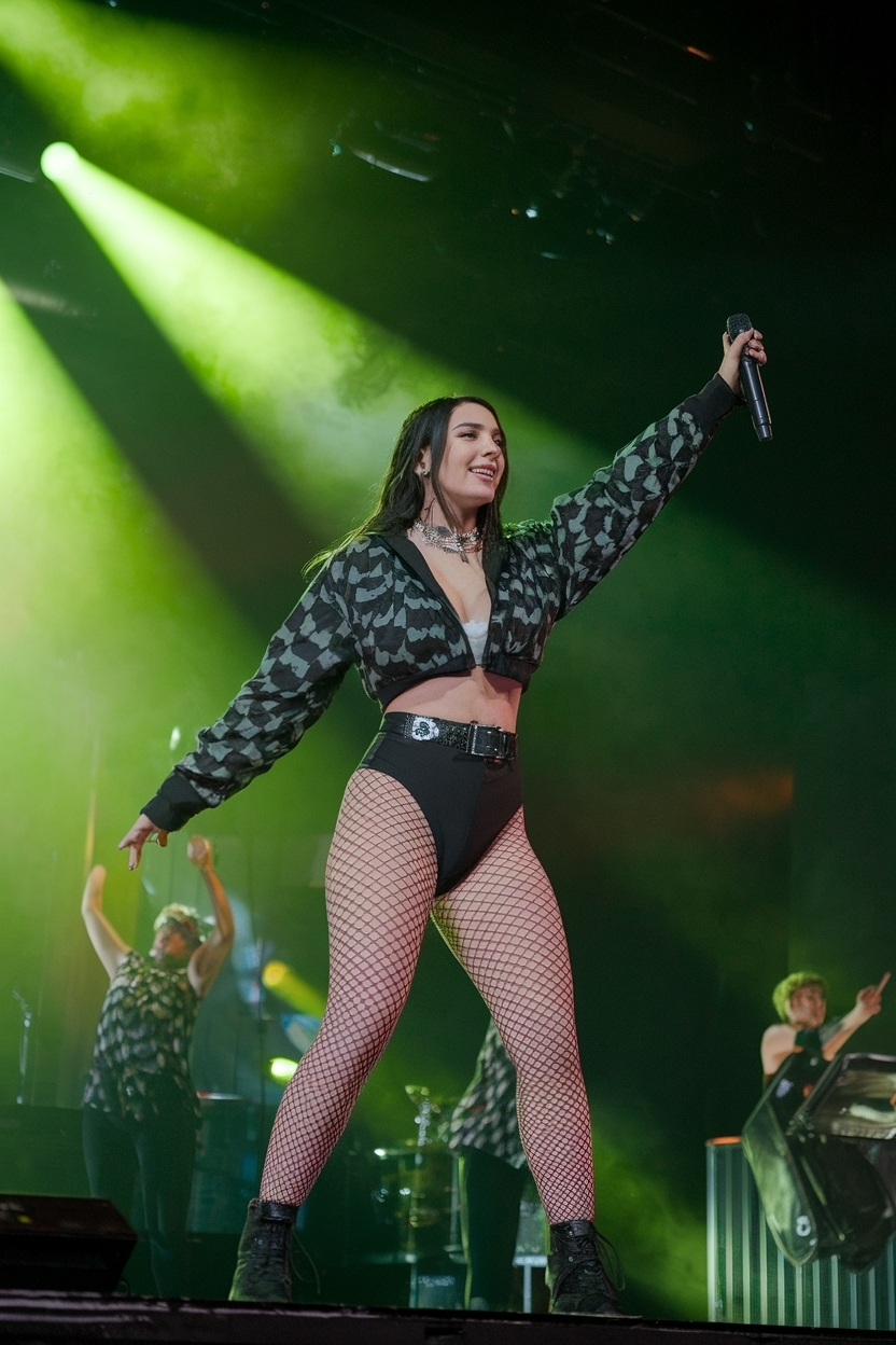 Dua Lipa Concert Outfit Ideas: Glam and Bold Ensembles outfit idea