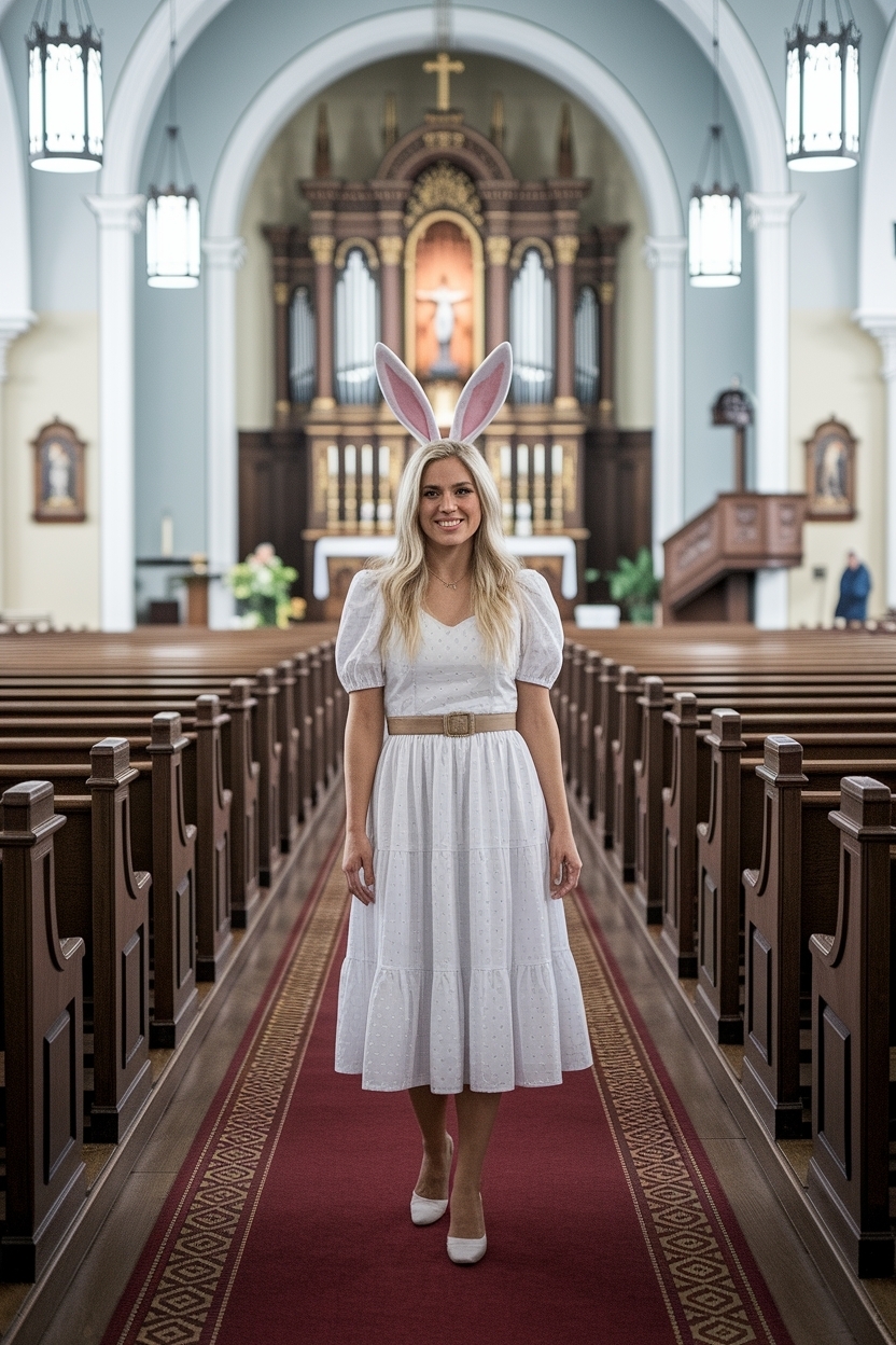 Easter Outfit Women Church Night: Chic Evening Attire outfit idea