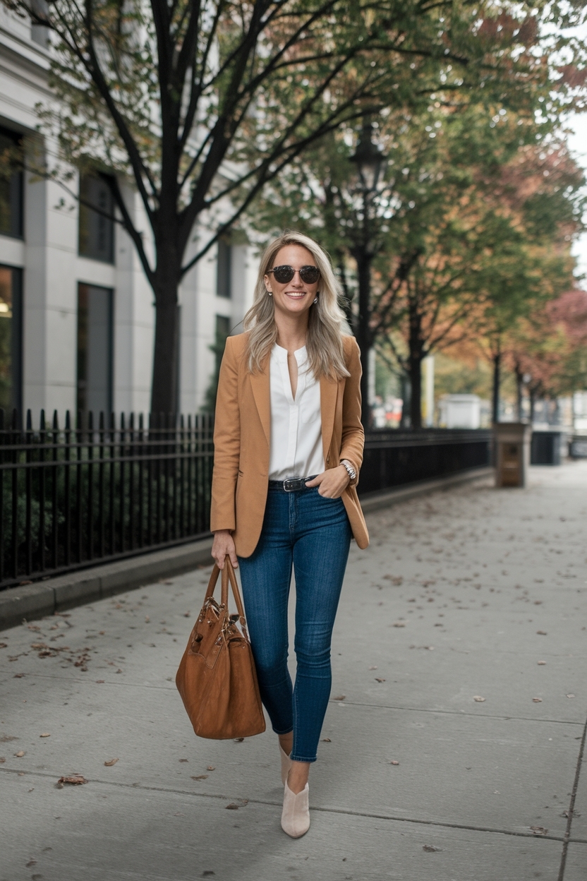 Stylish Fall Business Casual Outfits for Women This Year outfit idea