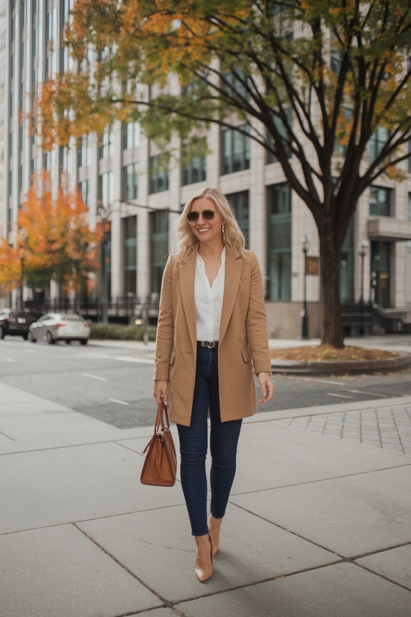 Fall Business Casual Outfits Office Wear for Autumn Days outfit idea