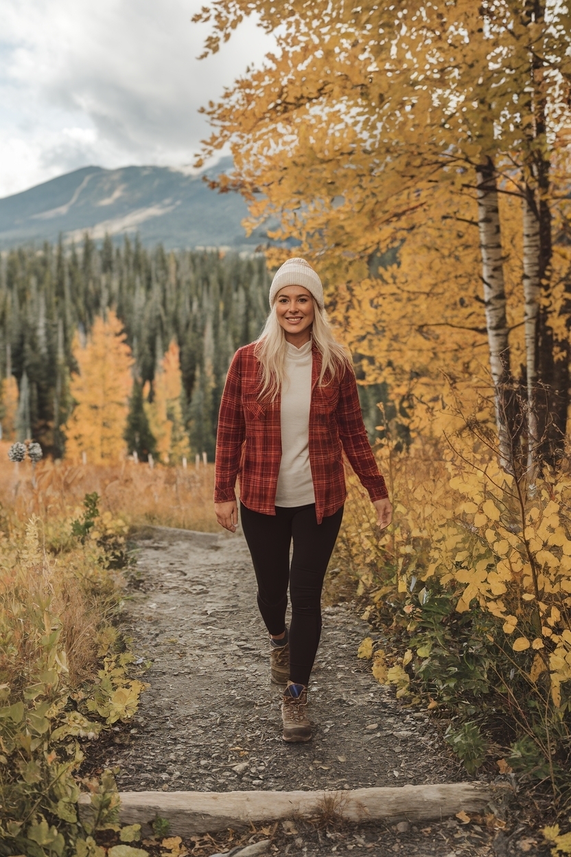 Best Fall Hiking Outfits for Women: Stay Active in Style outfit idea