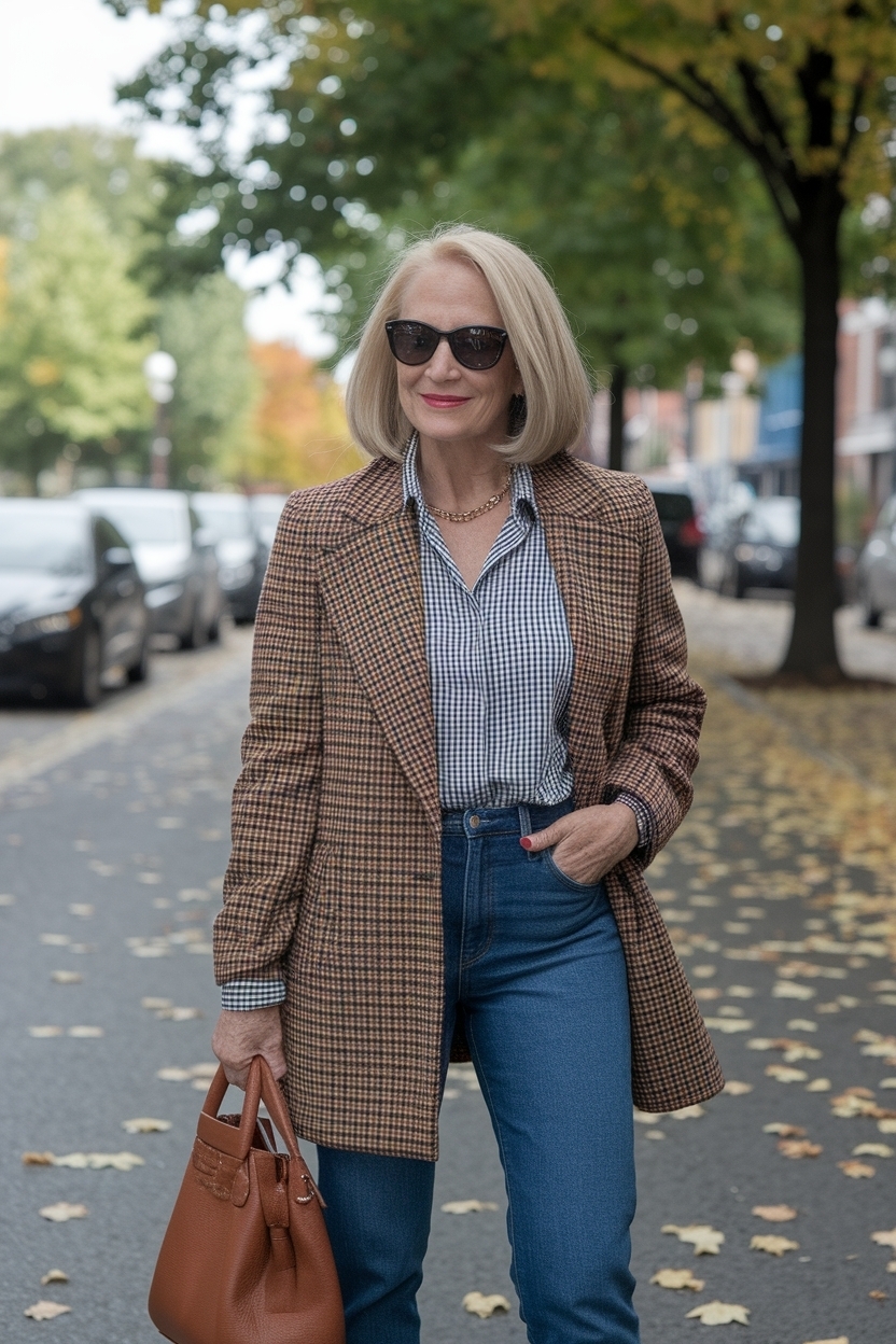 Fall Outfits Women Over 50 Classy Casual Chic Looks outfit idea