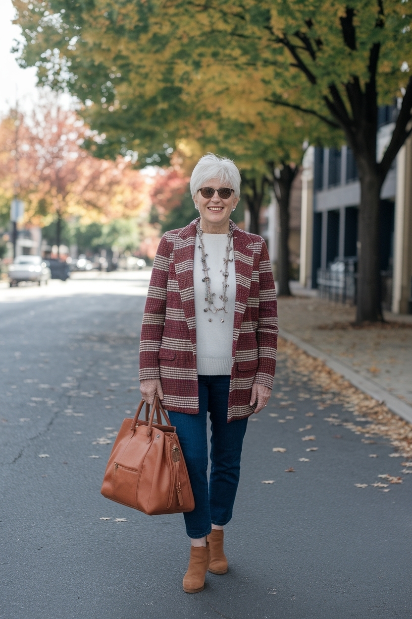 Fall Outfits Women Over 60 Casual Fashion Highlights outfit idea