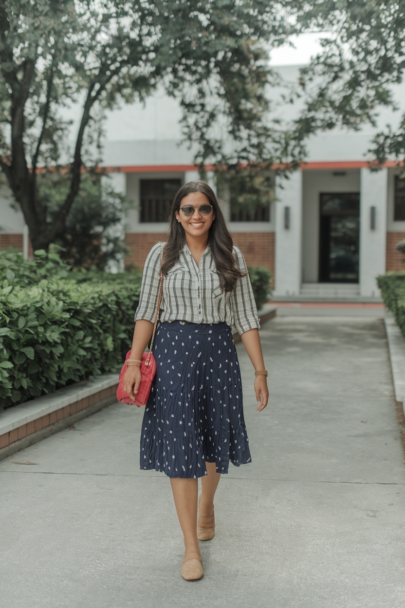 First Day of College Outfits Indian: Cultural Vibes outfit idea