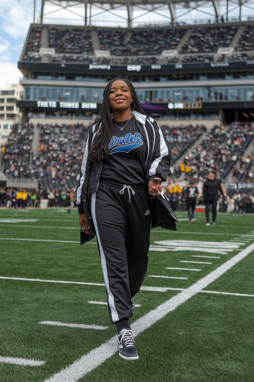 Game Day Outfit Black Women: Fun and Functional Fashion outfit idea