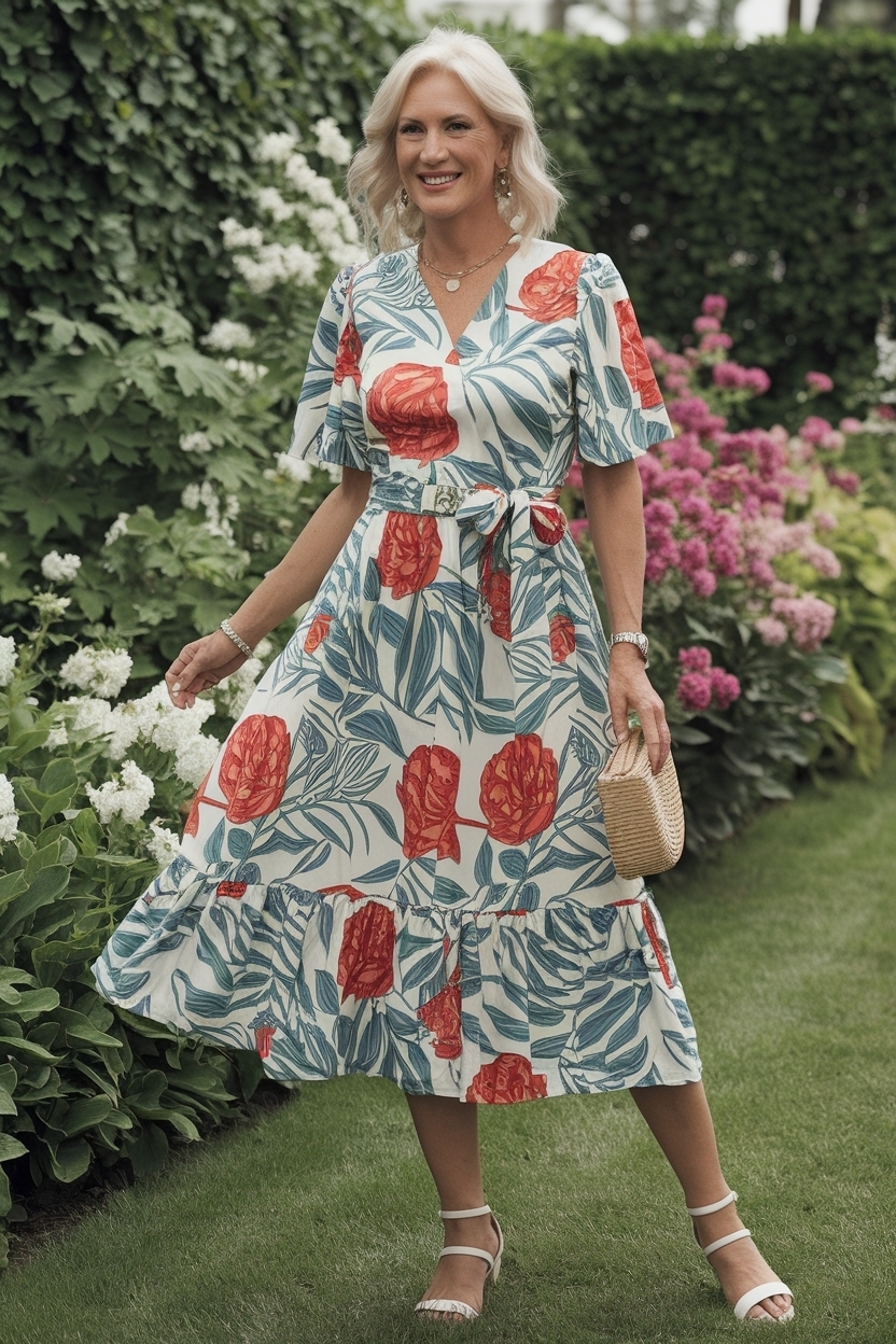 Garden Party Dresses for Women Over 50: Style Guide outfit idea