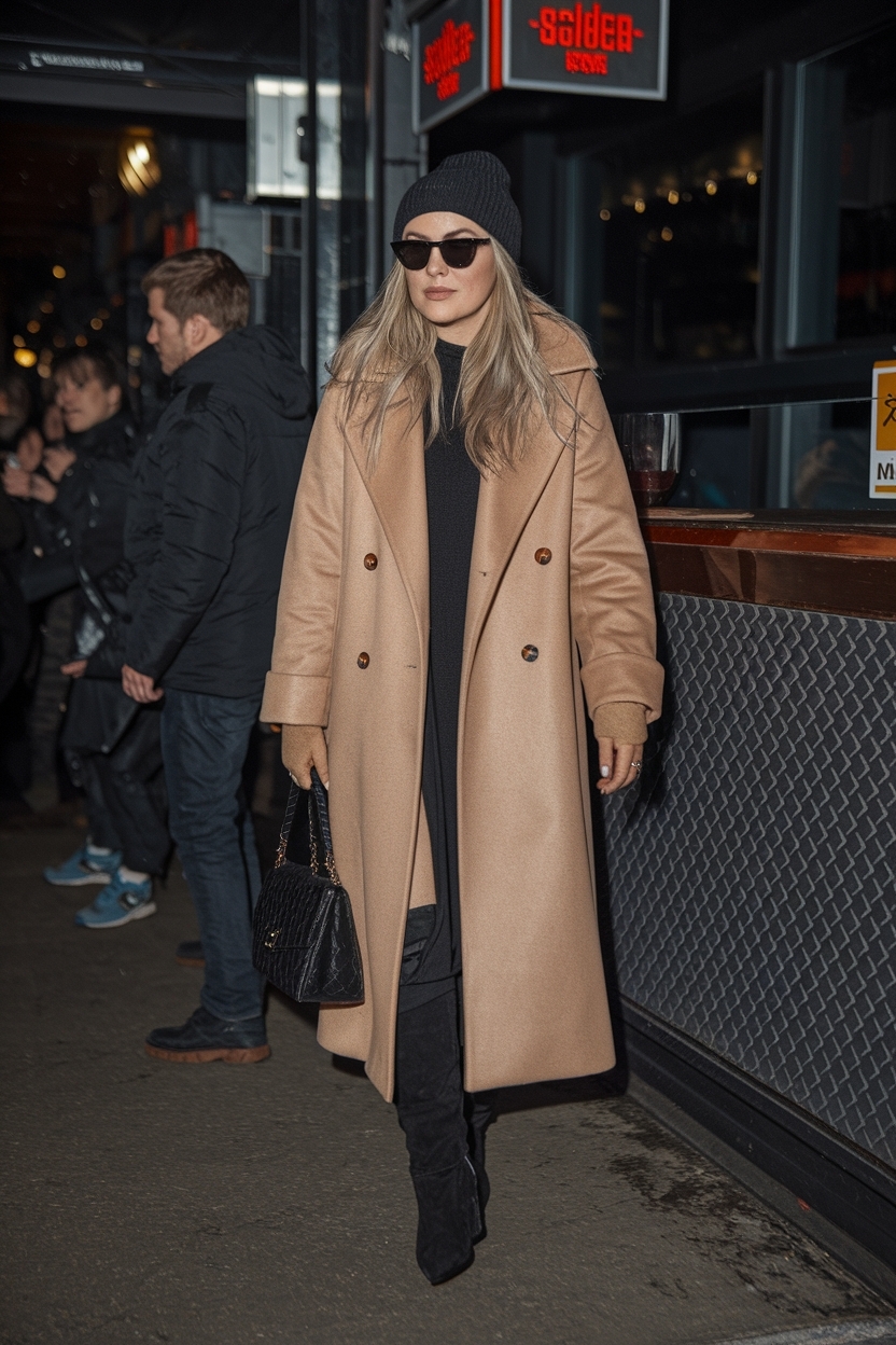 Trendy Going Out Outfits for Night Club Winter Fun outfit idea