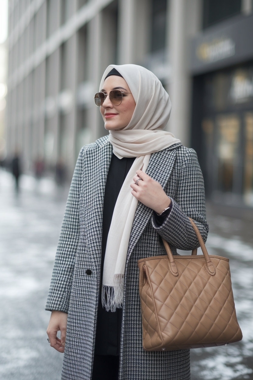 Hijab Style Winter Outfit Ideas for Every Occasion outfit idea