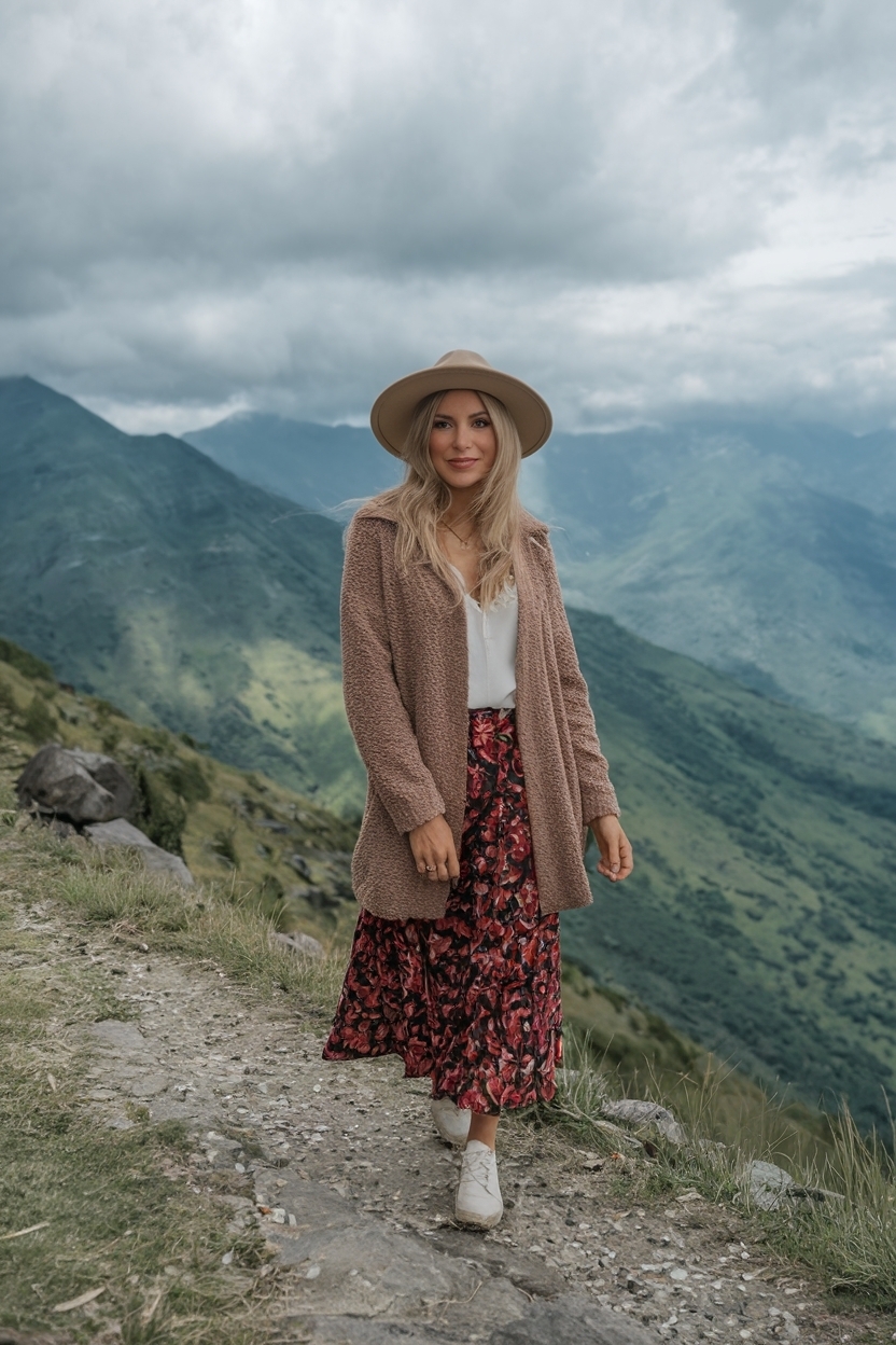 Hill Station Outfit Ideas for Women This Winter outfit idea