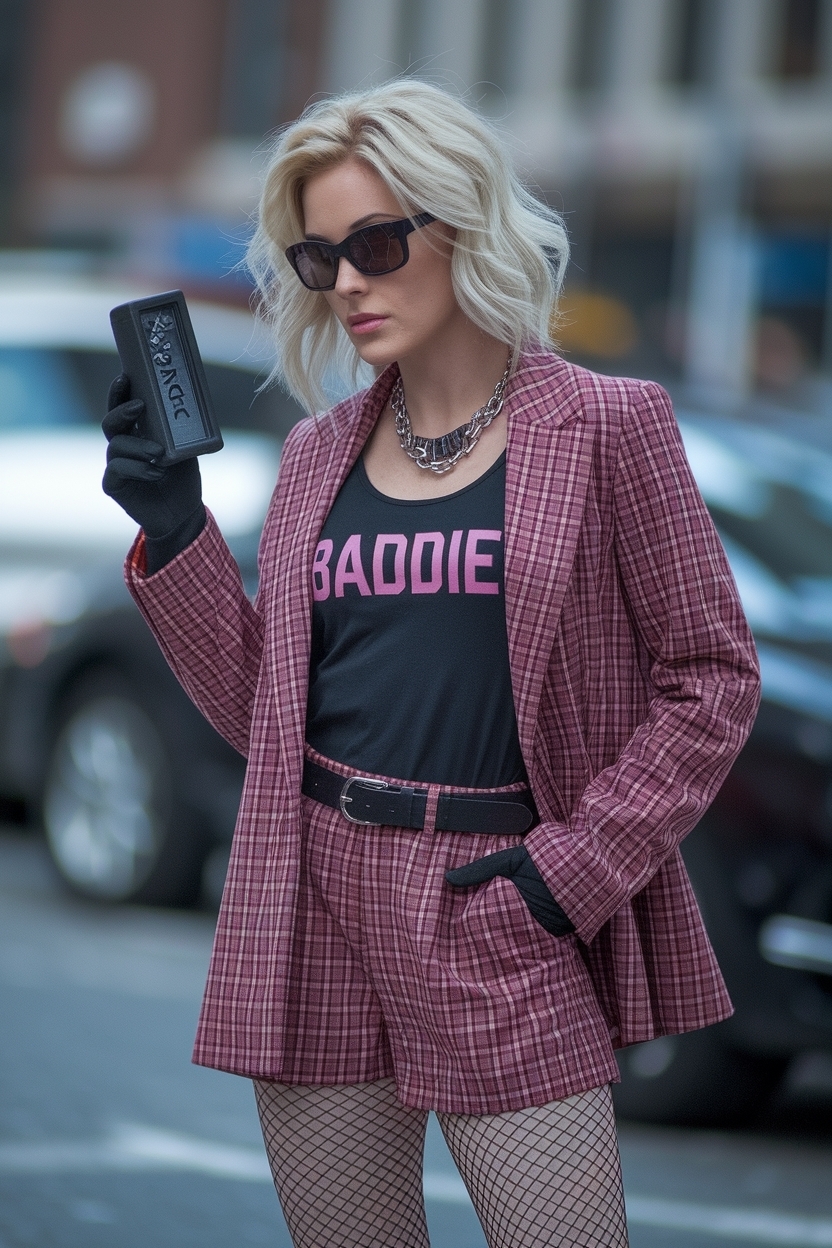 Hot 80s Outfits Women Baddie for Retro Nights outfit idea