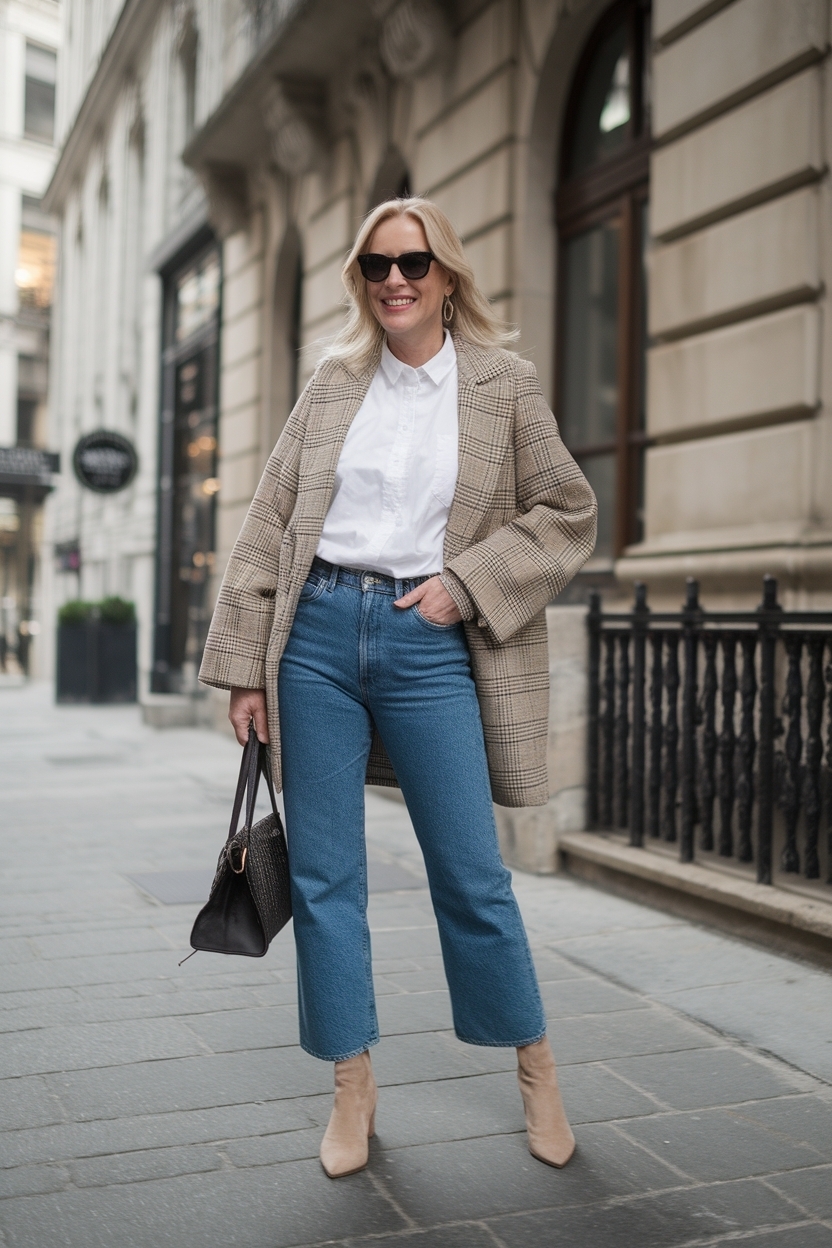 Jeans Outfit for Women Over 30: Trendy Inspirations outfit idea