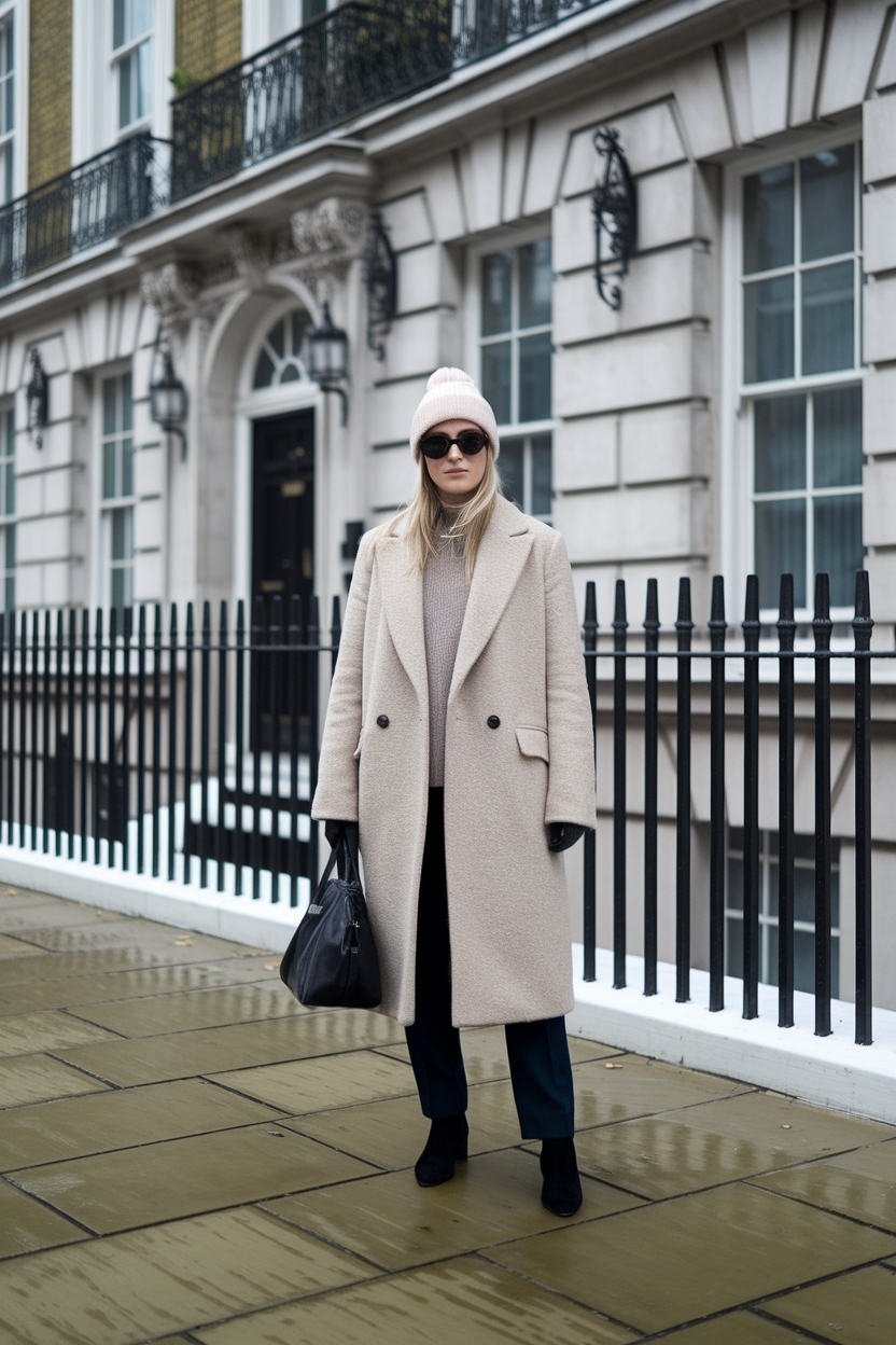 London Winter Outfits Cold Weather: Fashionable Essentials outfit idea