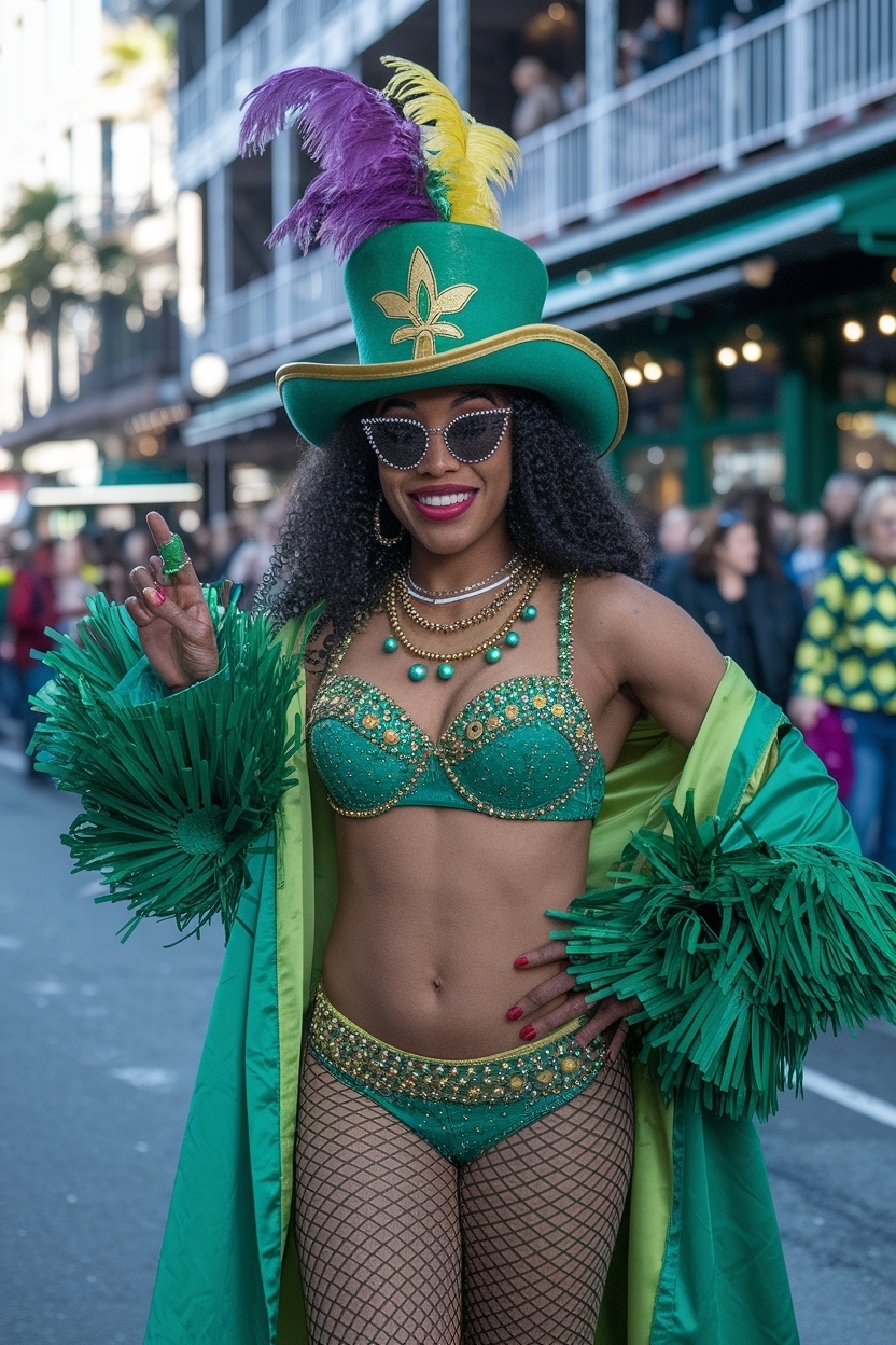 Mardi Gras Outfits Black Women Baddie: Turn Heads This Year outfit idea