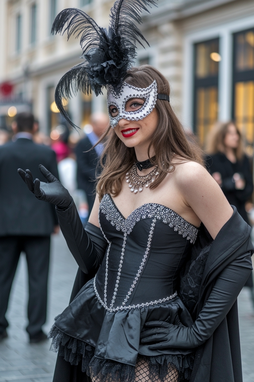 Masquerade Outfit Ideas for Women: Mysterious and Alluring Looks outfit idea
