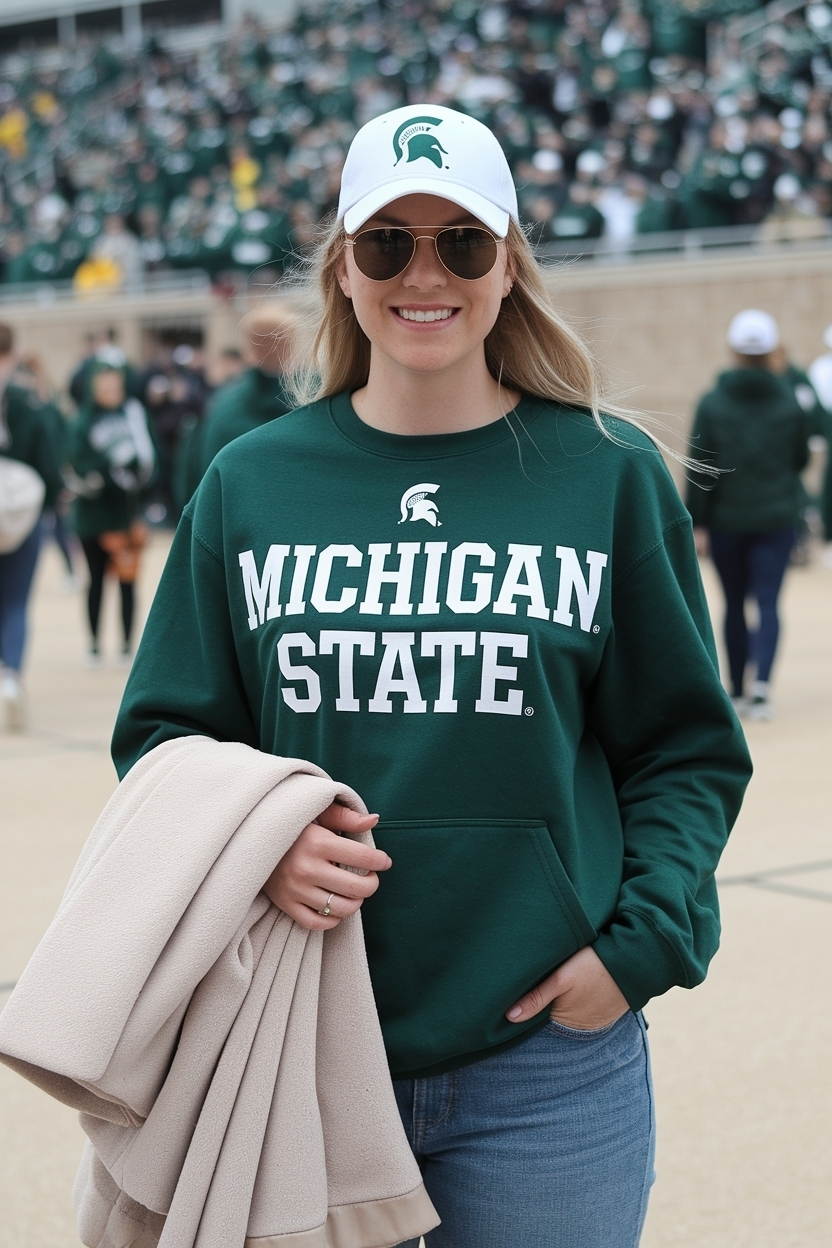 Michigan State Game Day Outfit: Cheer in Style outfit idea