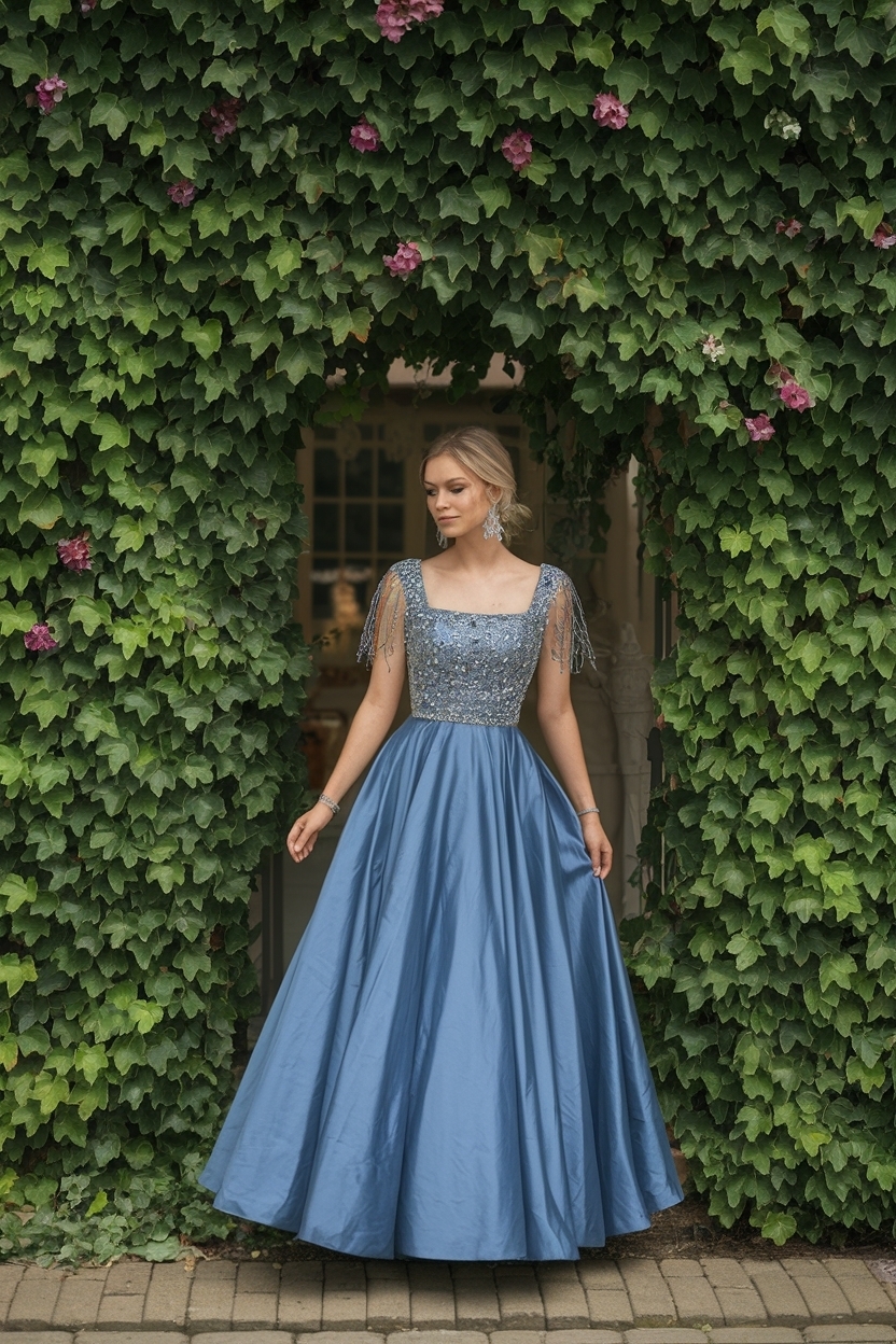 Modest Prom Dresses with Sleeves: Graceful and Stylish Options outfit idea