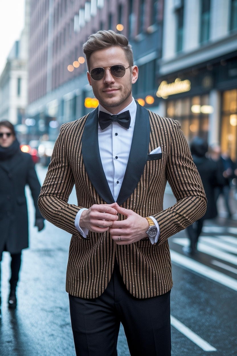 Dapper New Years Eve Outfits for Men This Year outfit idea