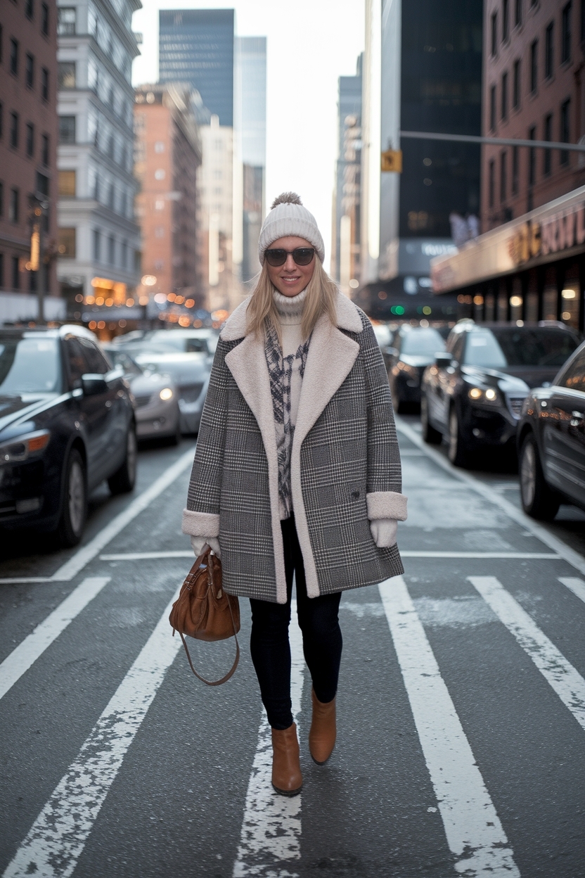 New York Outfits Winter Cold Weather: Urban Sophistication outfit idea