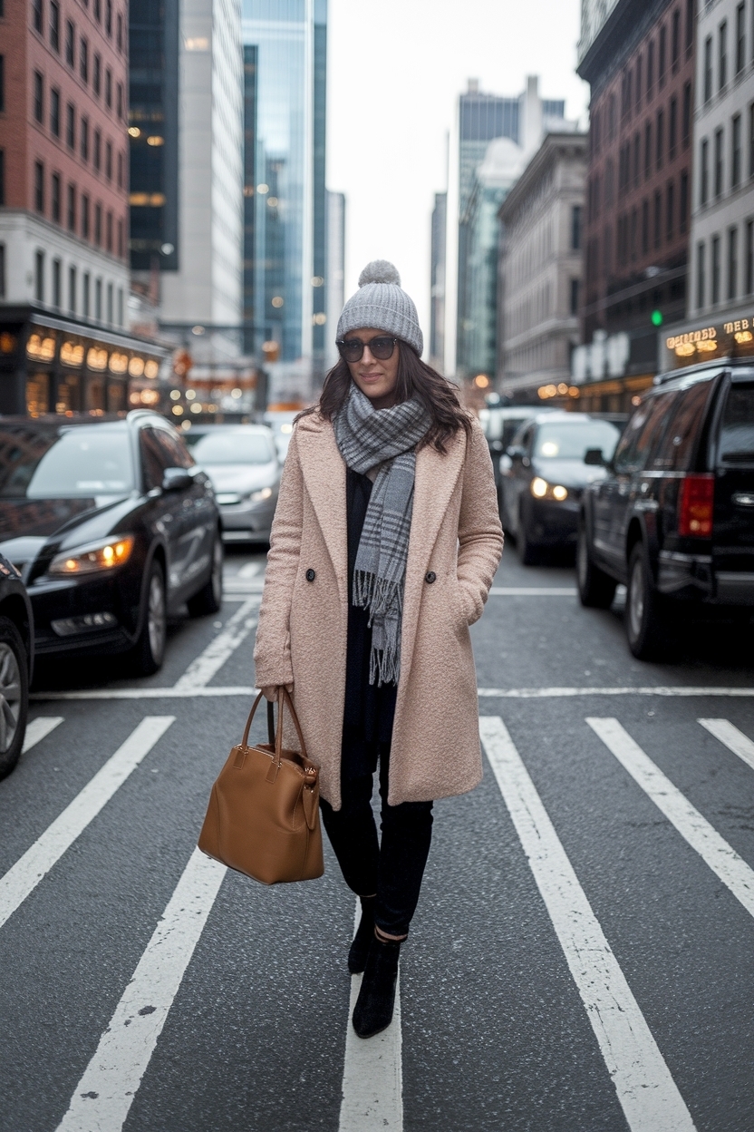 NYC Winter Outfits Cold Weather: Urban Style Inspirations outfit idea