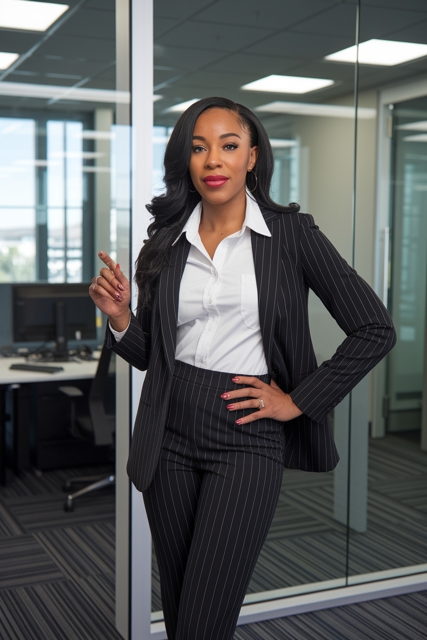 Office Baddie Outfits Black Women: Professional and Stylish outfit idea