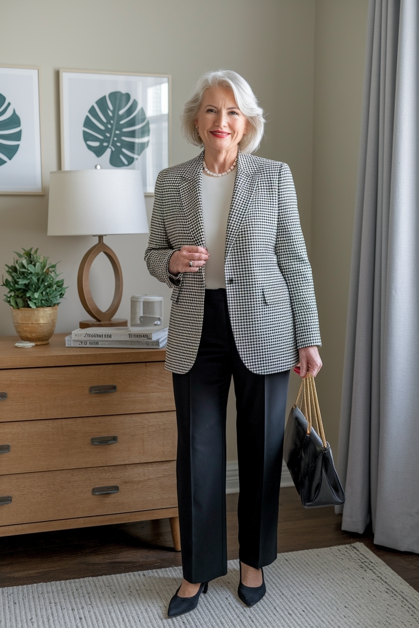 Office Outfits for Women Over 60: Dress to Impress outfit idea