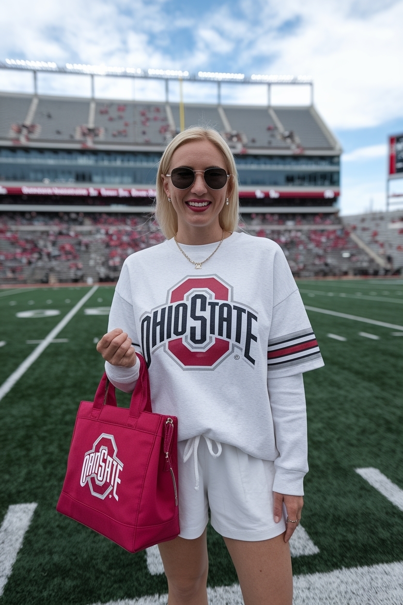 Ohio State Game Day Outfit: Celebrate Your Team Fashionably outfit idea