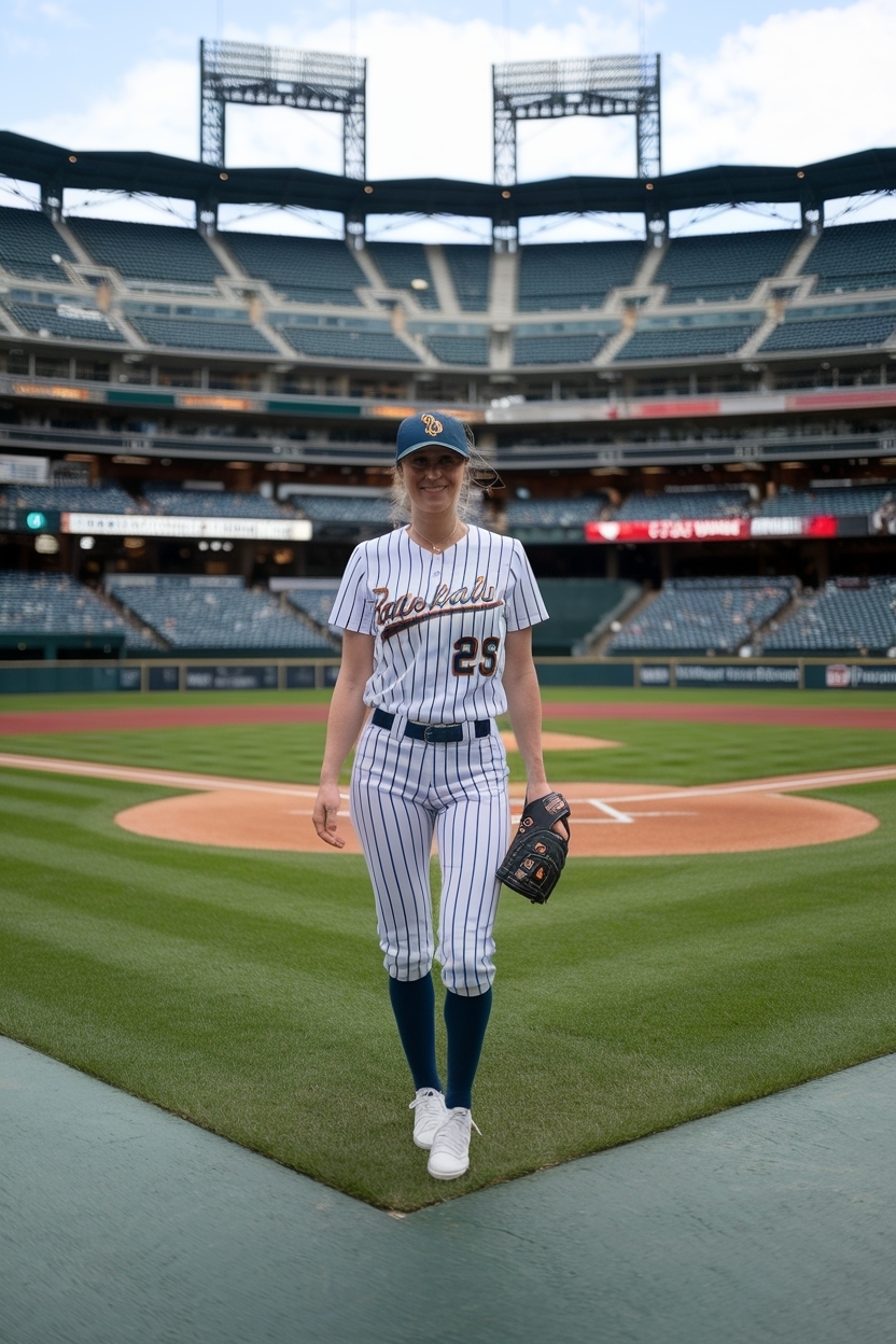 Outfit for Baseball Game Women: Comfort Meets Style outfit idea
