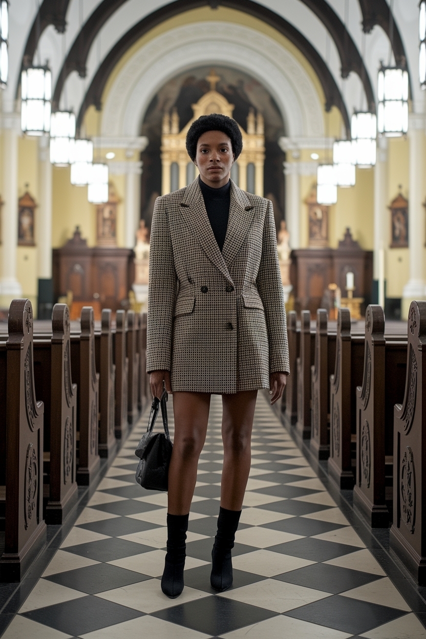 Outfit Ideas Black Women Church: Elegant and Classy outfit idea