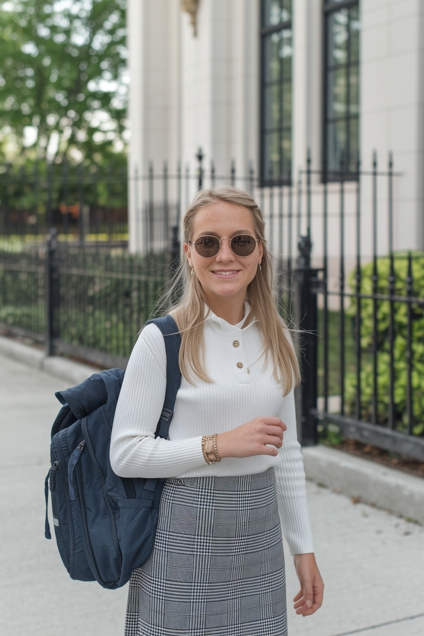 Outfit Ideas First Day of School: Stand Out in Style outfit idea