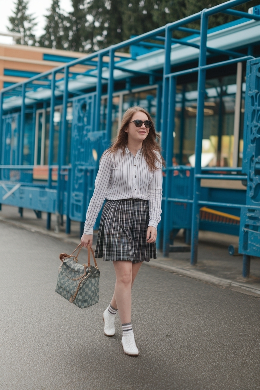 Outfit Ideas for School Dress Code: Fashionable Compliance outfit idea